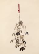 METAL MISTLETOE - SILVER