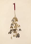 METAL MISTLETOE - GOLD