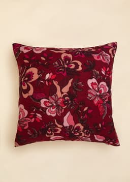 LIN PRINTED CC - BLOOM WHIRL RED PINK