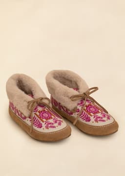 EMBROIDERED SHOE - MULTI