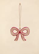 BOW ORNAMENT - RED