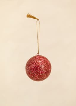 KASHMIR DECO - RED FLOWER