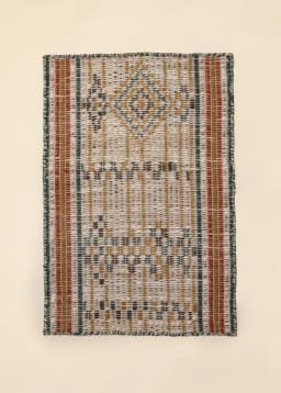Jute Carpet 60x90 - AQUA