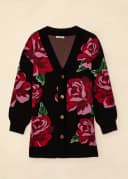 CHRISTY CARDIGAN  - BLACK
