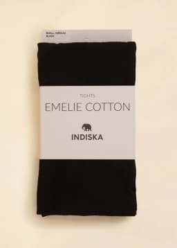 EMELIE COTTON TIGHTS - Black