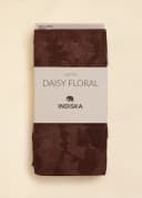 DAISY FLORAL TIGHTS - BROWN