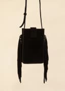 Mini Suede Bag - BLACK