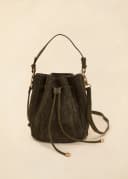 Bucket Suede Bag - GREEN