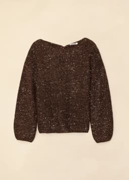 ROMINA SWEATER - DKBROWN