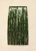 CASSANDRA SEQUIN SKIRT - GREEN