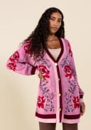 CHRISTY CARDIGAN  - LTPINK