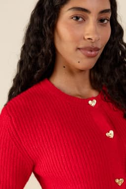 LOVELY CARDIGAN - RED