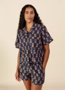 Flora Shirt - FLORAL BUTTI LILAC