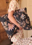 Pillow Case 50x60 - BLUE ETHERAL FLOWER