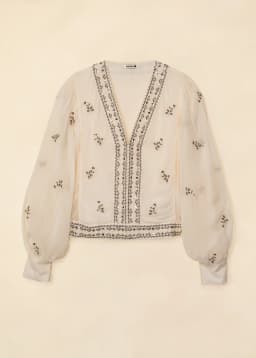 AURELIA BLOUSE - WHITE