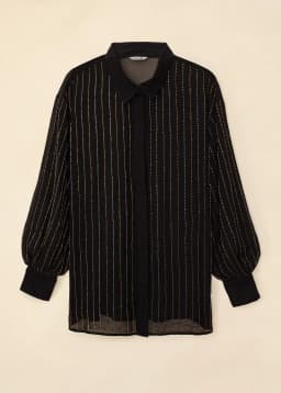 CARDI SHIRT - BLACK