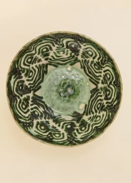 CALDAS SALAD BOWL - GREEN
