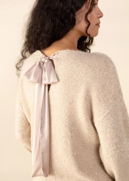 ROMINA SWEATER - WHITE