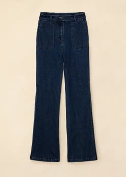 CILLA DENIM PANT - DARK BLUE