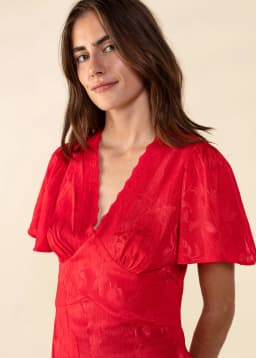 LAURA BLOUSE - RED