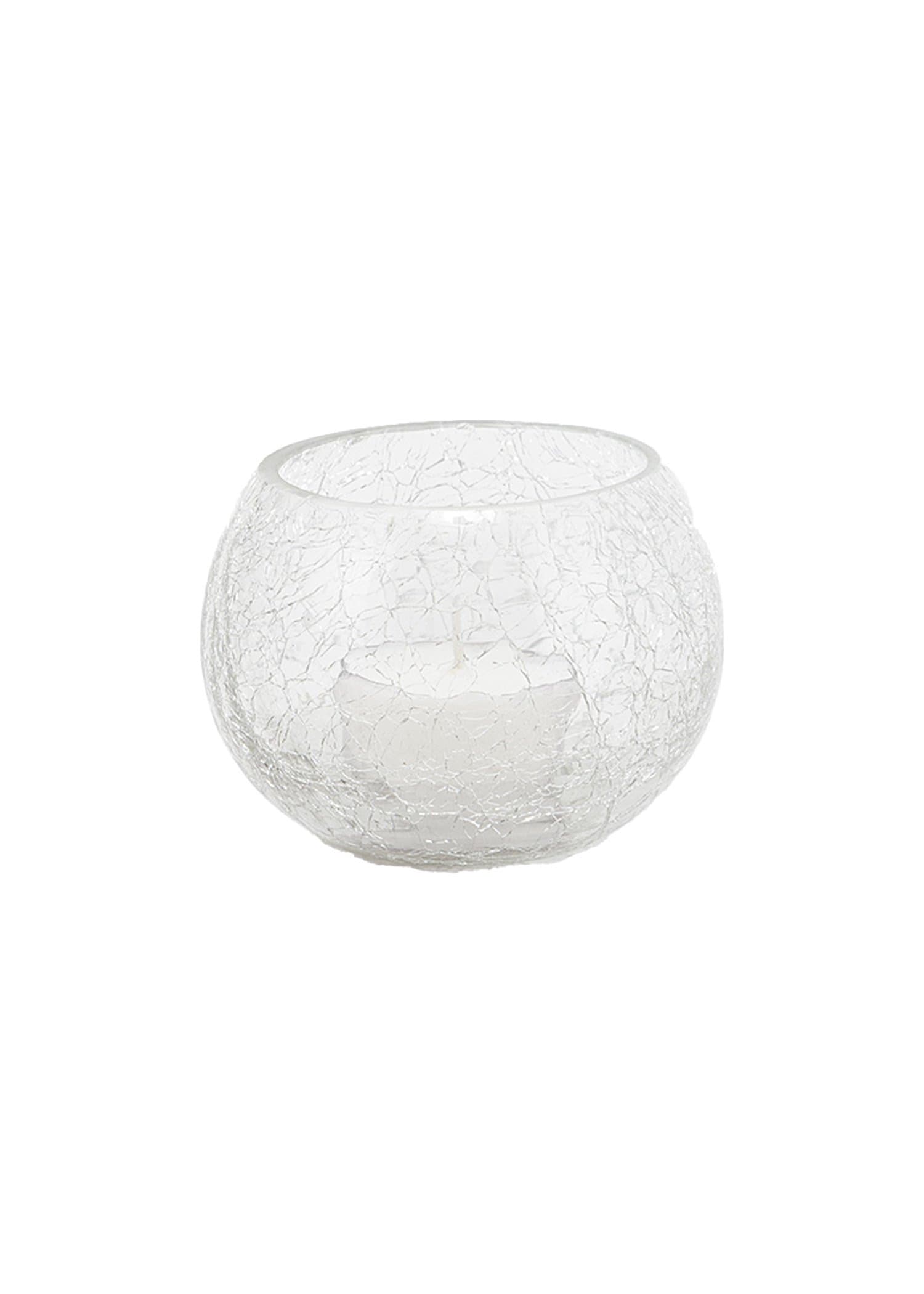 CRACKLE T-LIGHT S - CLEAR