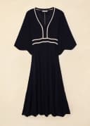 BIANCA DRESS - NAVY