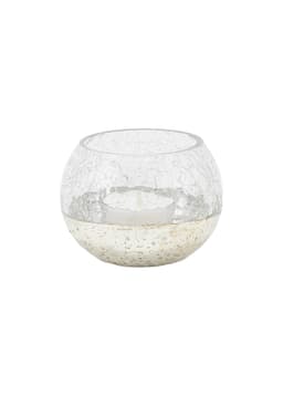 CRACKLE T-LIGHT S - Silver