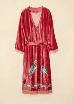 Velvet Robe - PINK