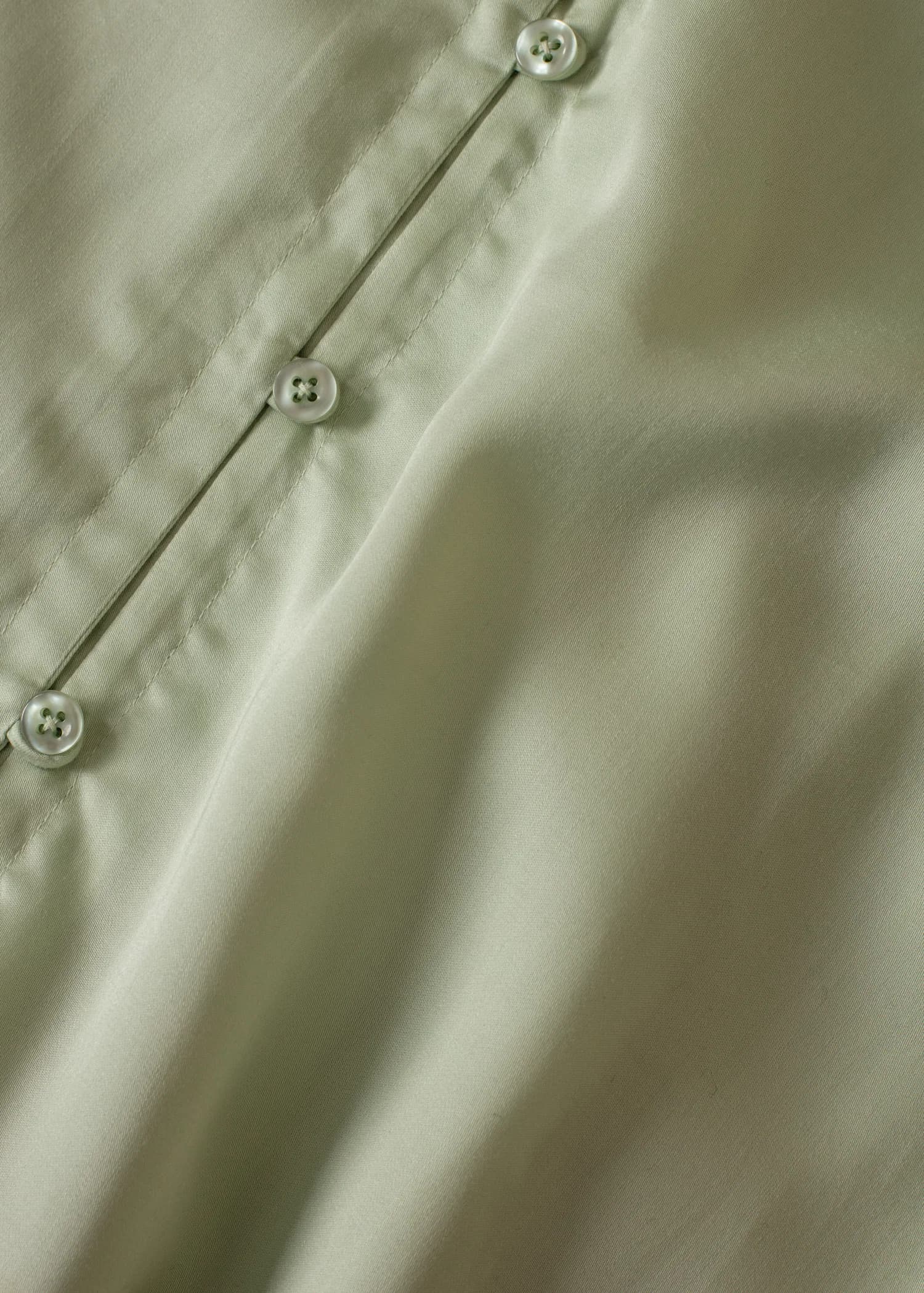 Willow Pyjamasskjorta i modal (TENCEL™) - Grön 6 - Indiska