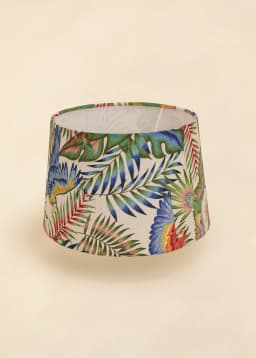 GAURI LAMPSHADE - BLUE PALMS