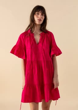 SUMAN DRESS - RED