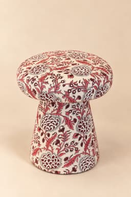 KIARA POUF - PINK FLOWER
