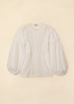 EVELYN BLOUSE - WHITE
