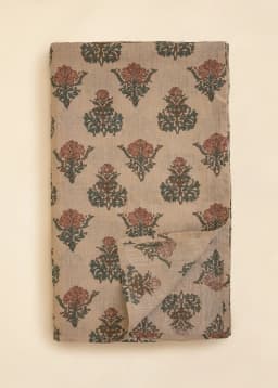 Lin printed Tc - MUGHAL FLOWER