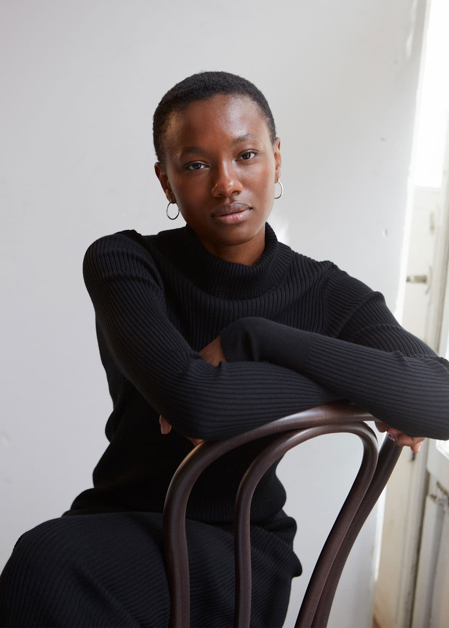 ADHIRA RIBB - Black