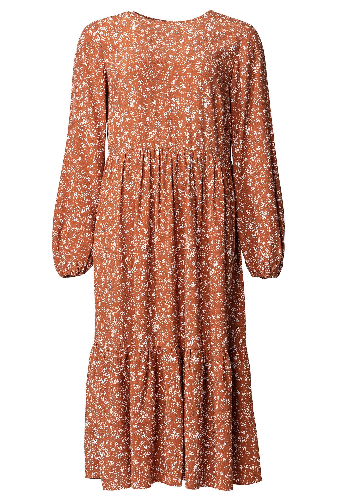 JULIA DRESS 222 - Rust