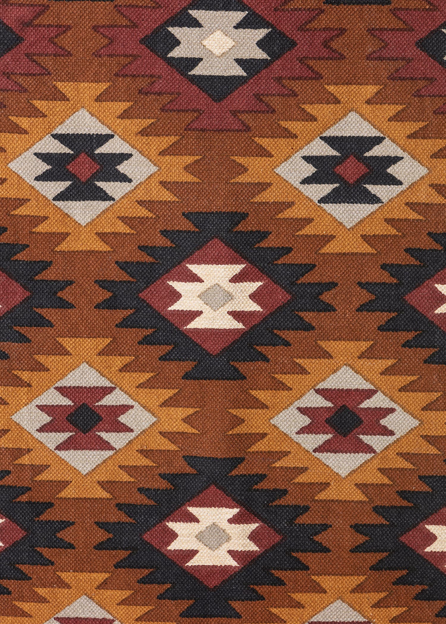 MELI Monivärinen puuvillamatto, 70 x 200 cm - Multi 2 - Indiska