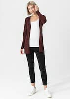 Pernilla Cardigan - BURGUNDY