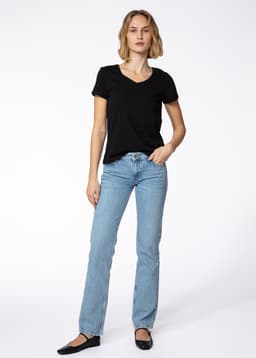 MATHILDA V-NECK - Black
