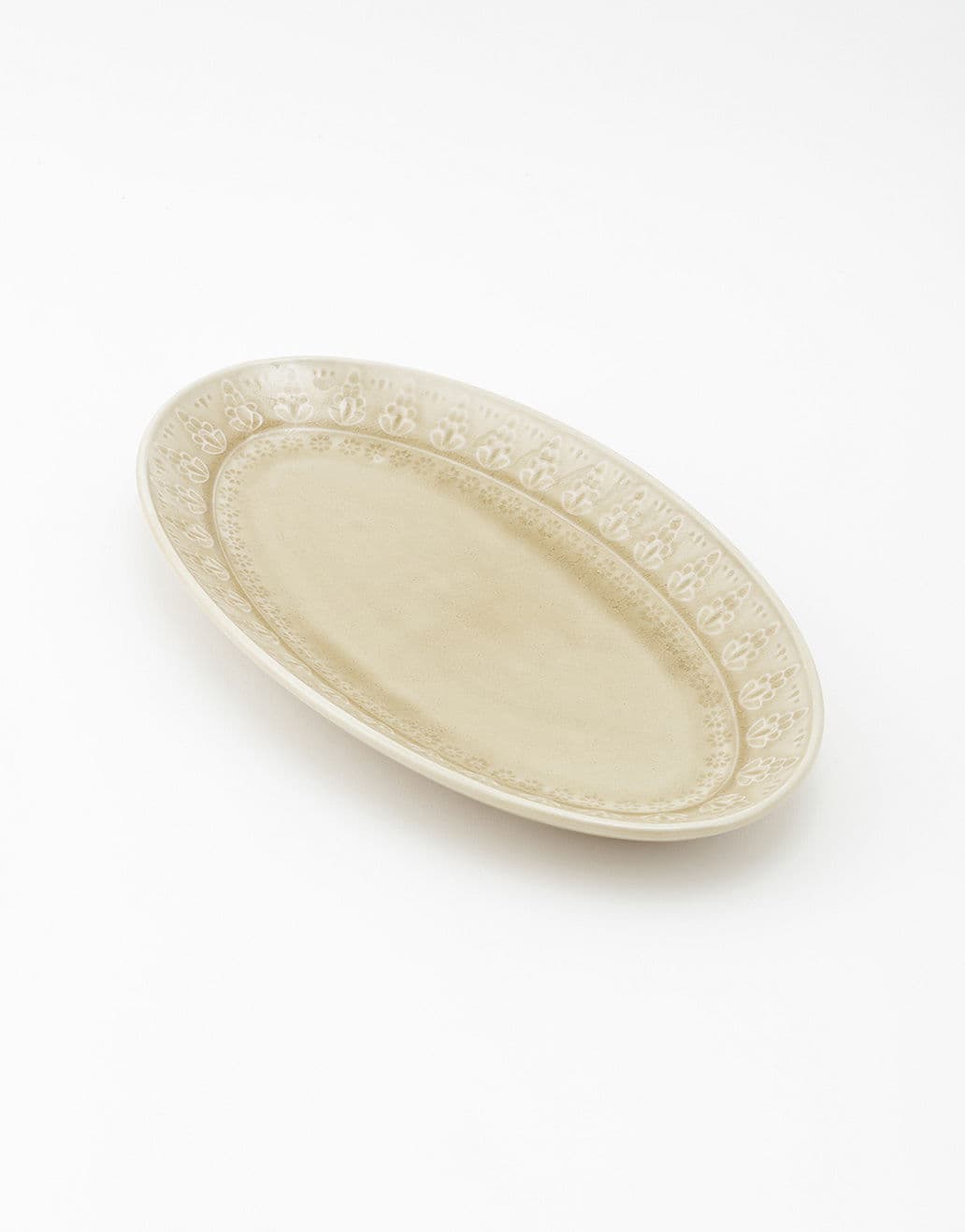 CHENNAI OVAL PLATE - SAND