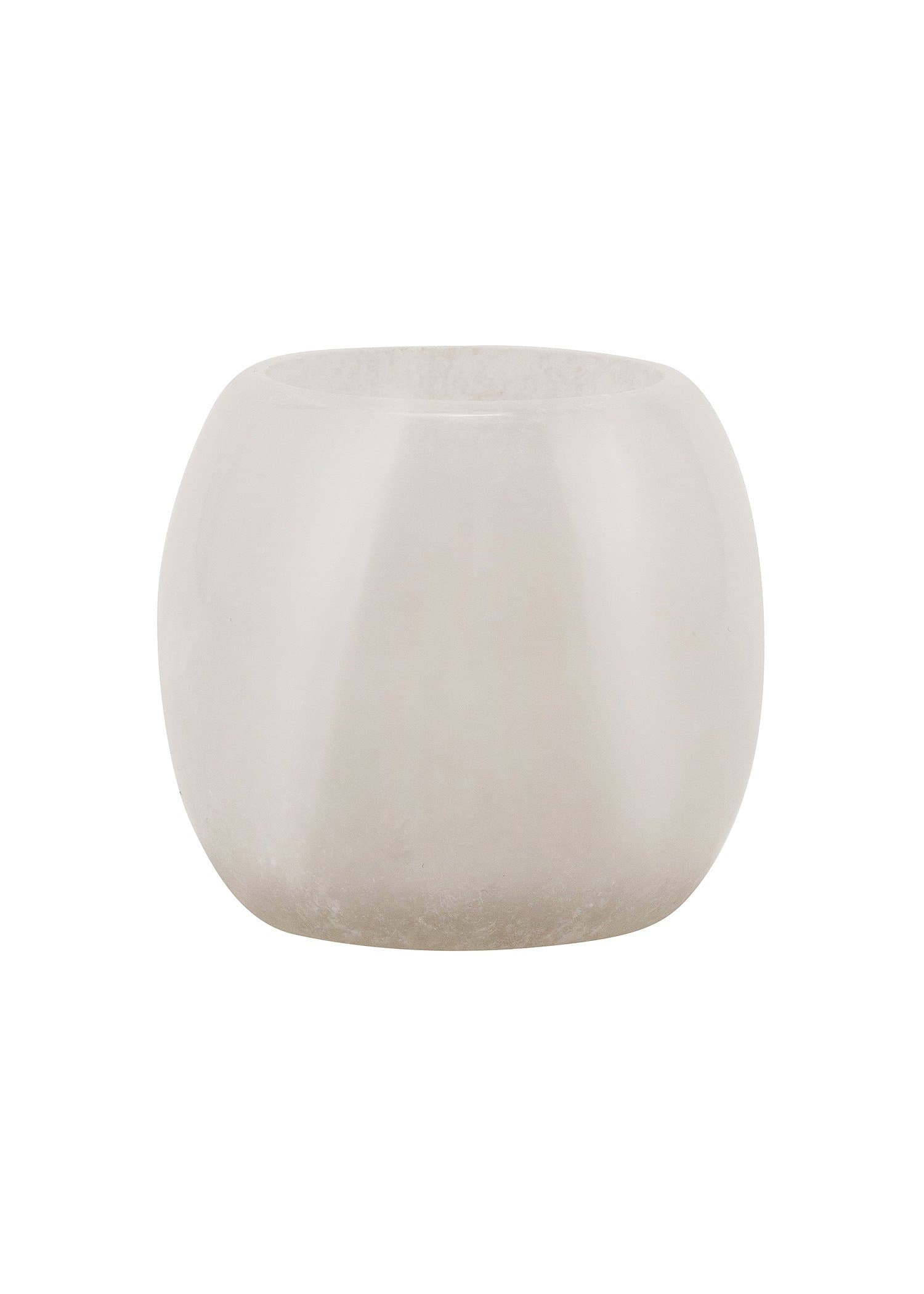 ALBA CANDLE HOLDER - WHITE