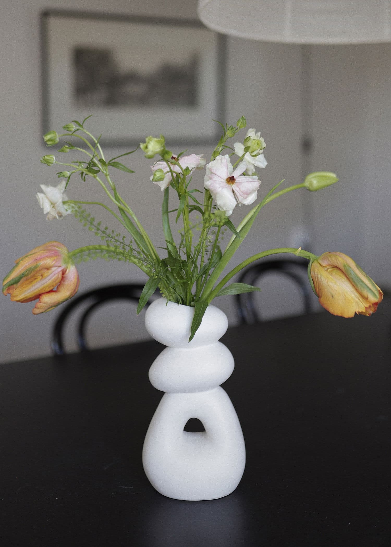 ANTIM VASE TALL - WHITE