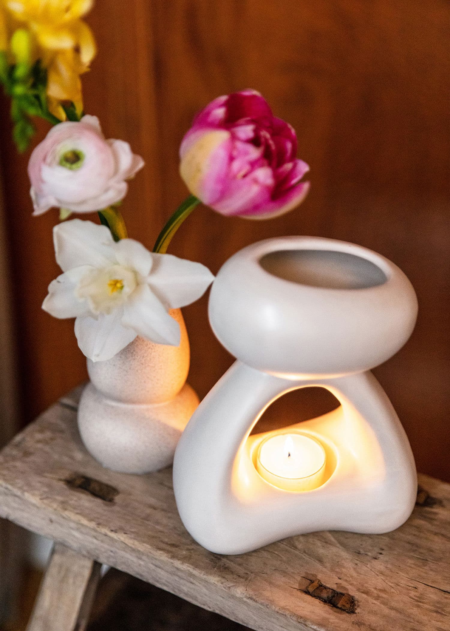 ANTIM VASE MINI - BEIGE