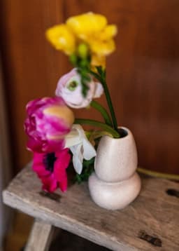 ANTIM VASE MINI - BEIGE