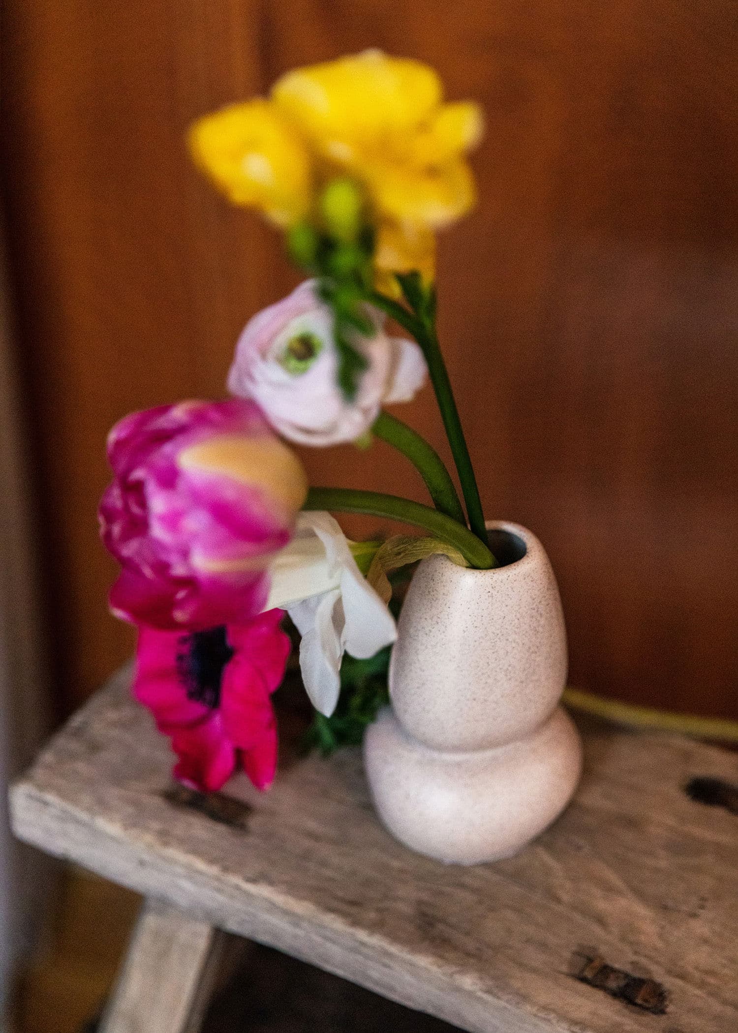 ANTIM VASE MINI - BEIGE