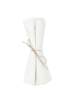 SARA NAPKIN 2PK - OFFWHITE