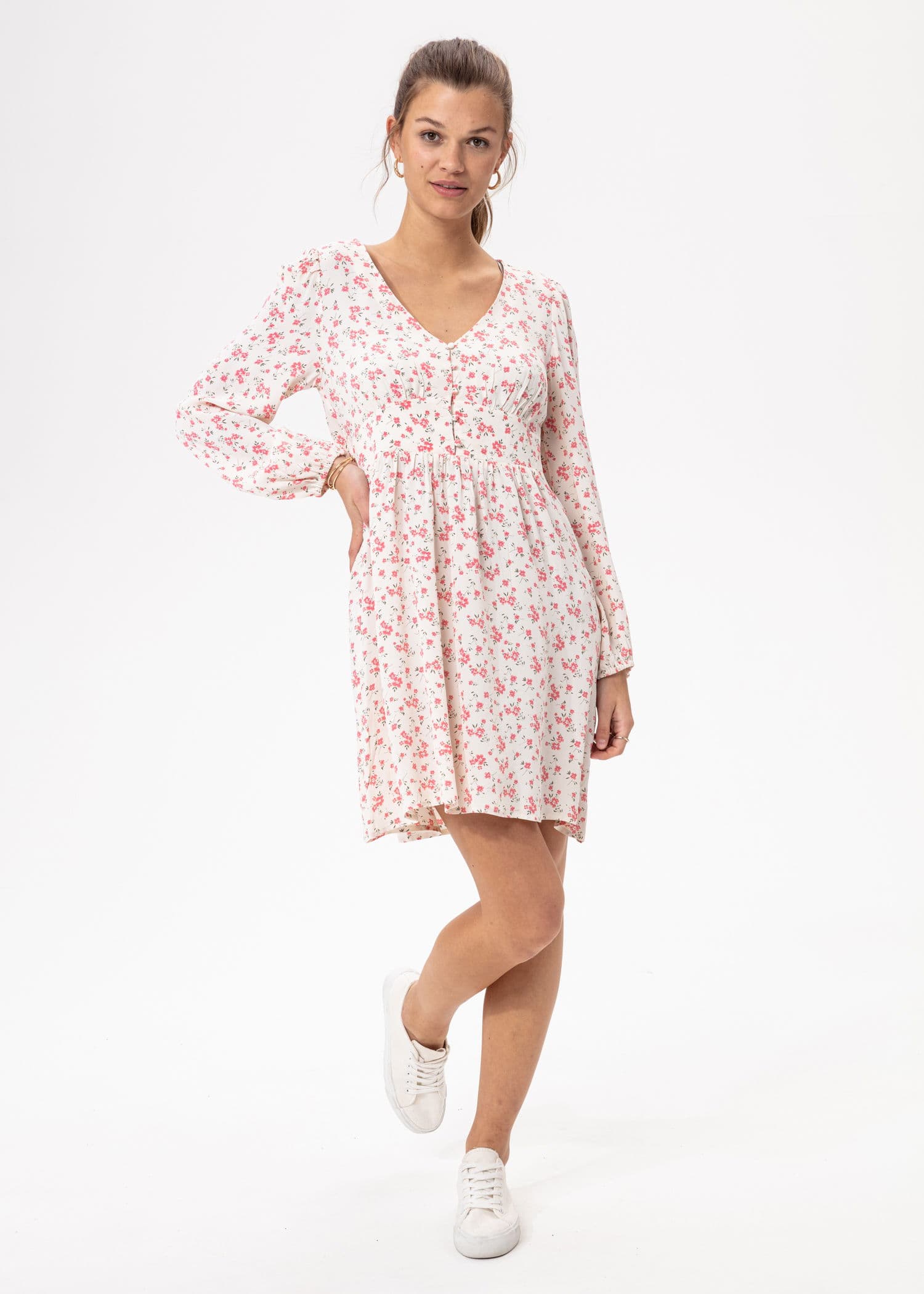 DORA SHORT DRESS 231 - WHITE