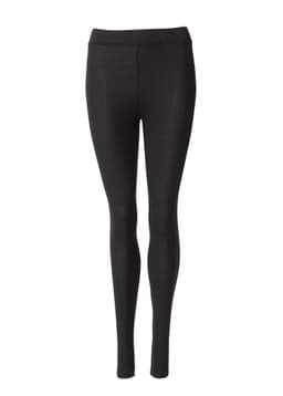 BONNIE RIB LEGGINGS - Black