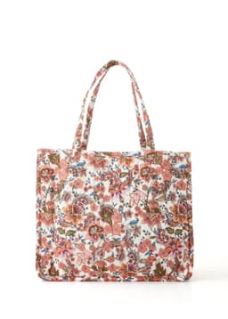 Quilted flower bag - Pink 