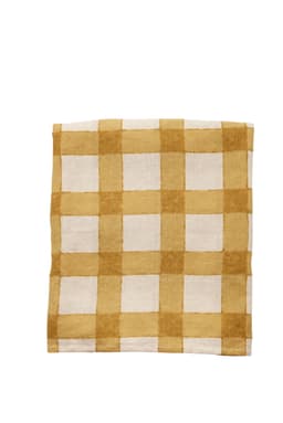 Lin printed Tc - Rut Yellow Check